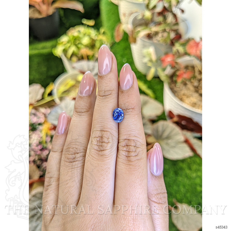 1.80 Ct. Blue Sapphire from Ceylon (Sri Lanka)