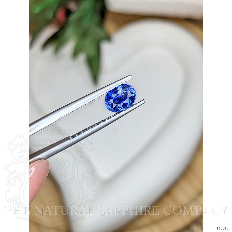 1.80 Ct. Blue Sapphire from Ceylon (Sri Lanka)
