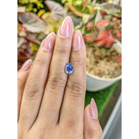 1.63 Ct. Blue Sapphire from Ceylon (Sri Lanka) Life Style