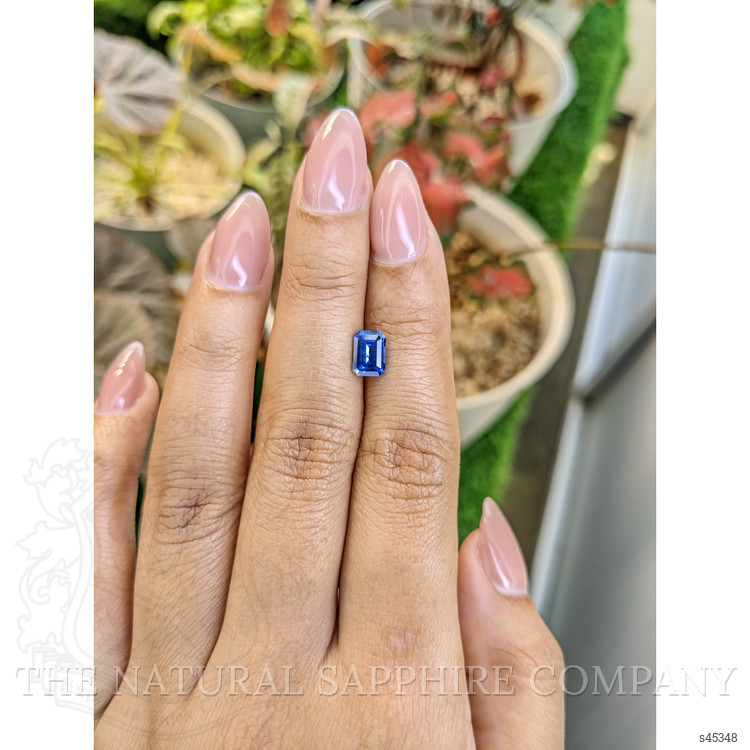 1.33 Ct. Blue Sapphire from Ceylon (Sri Lanka)