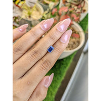 1.33 Ct. Blue Sapphire from Ceylon (Sri Lanka) Life Style
