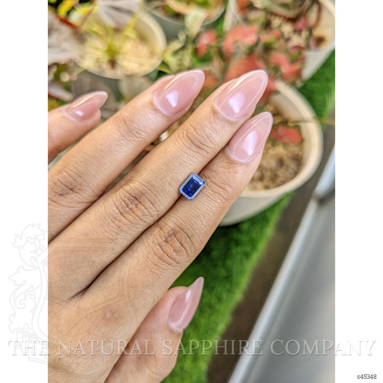 1.33 Ct. Blue Sapphire from Ceylon (Sri Lanka)