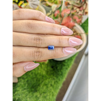 1.33 Ct. Blue Sapphire from Ceylon (Sri Lanka) Life Style