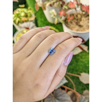 1.90 Ct. Blue Sapphire from Ceylon (Sri Lanka) Life Style