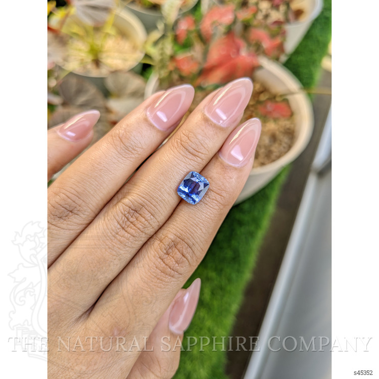 3.04 Ct. Blue Sapphire from Ceylon (Sri Lanka)