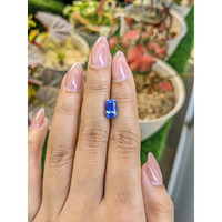 3.29 Ct. Blue Sapphire from Ceylon (Sri Lanka) Life Style