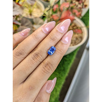 3.29 Ct. Blue Sapphire from Ceylon (Sri Lanka) Life Style