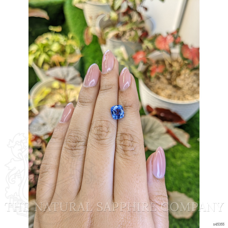 3.01 Ct. Blue Sapphire from Ceylon (Sri Lanka)