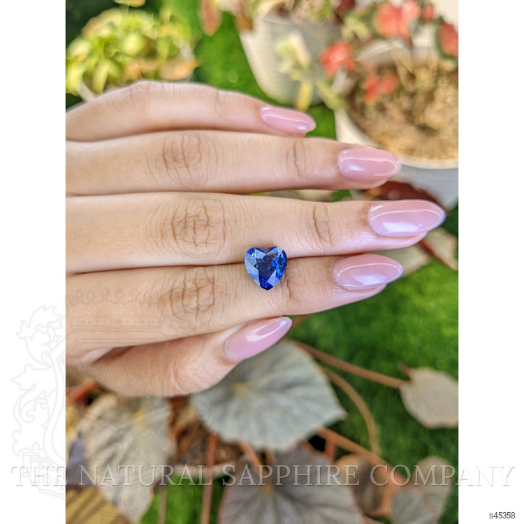 4.12 Ct. Blue Sapphire from Ceylon (Sri Lanka)