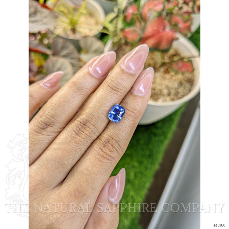 3.15 Ct. Blue Sapphire from Ceylon (Sri Lanka)