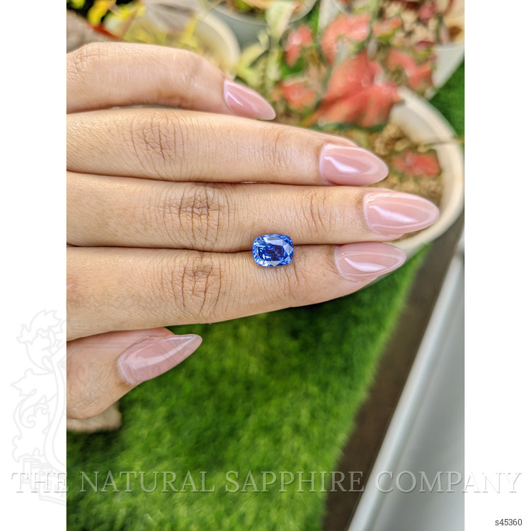 3.15 Ct. Blue Sapphire from Ceylon (Sri Lanka)
