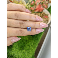 3.60 Ct. Blue Sapphire from Ceylon (Sri Lanka) Life Style