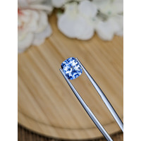 3.60 Ct. Blue Sapphire from Ceylon (Sri Lanka) Life Style