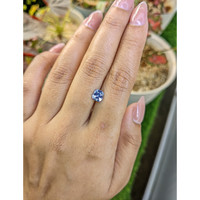 1.25 Ct. Blue Sapphire from Ceylon (Sri Lanka) Life Style