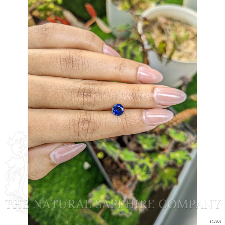 0.99 Ct. Blue Sapphire from Ceylon (Sri Lanka)