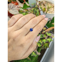 0.99 Ct. Blue Sapphire from Ceylon (Sri Lanka) Life Style