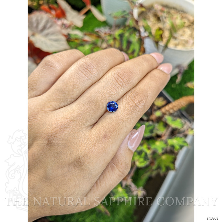 0.99 Ct. Blue Sapphire from Ceylon (Sri Lanka)