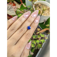 2.06 Ct. Blue Sapphire from Ceylon (Sri Lanka) Life Style
