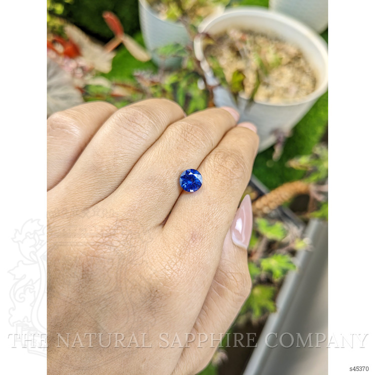 2.06 Ct. Blue Sapphire from Ceylon (Sri Lanka)