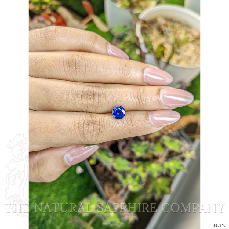 2.06 Ct. Blue Sapphire from Ceylon (Sri Lanka)