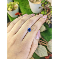 1.36 Ct. Blue Sapphire from Ceylon (Sri Lanka) Life Style