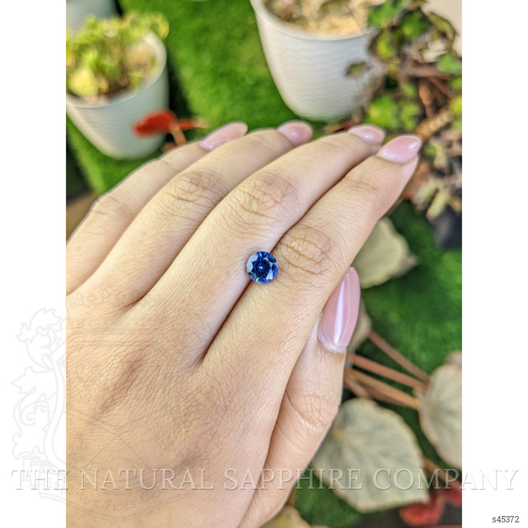 1.36 Ct. Blue Sapphire from Ceylon (Sri Lanka)