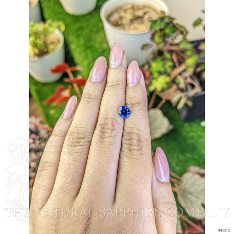 1.36 Ct. Blue Sapphire from Ceylon (Sri Lanka)
