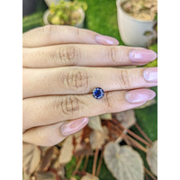 1.34 Ct. Blue Sapphire from Ceylon (Sri Lanka) Life Style