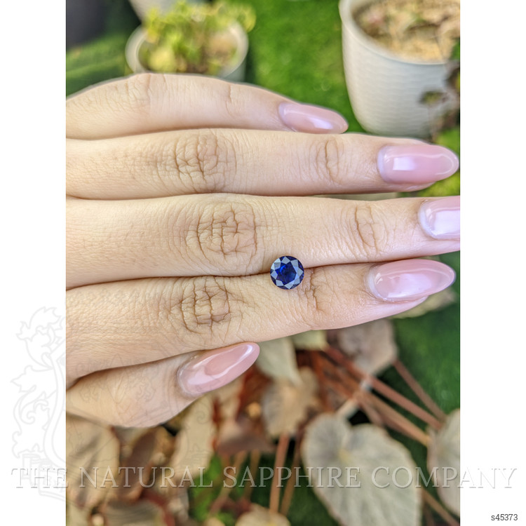 1.34 Ct. Blue Sapphire from Ceylon (Sri Lanka)