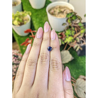 1.45 Ct. Blue Sapphire from Ceylon (Sri Lanka) Life Style