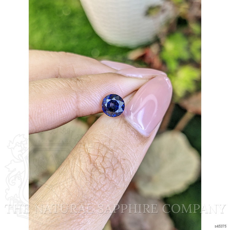 1.45 Ct. Blue Sapphire from Ceylon (Sri Lanka)