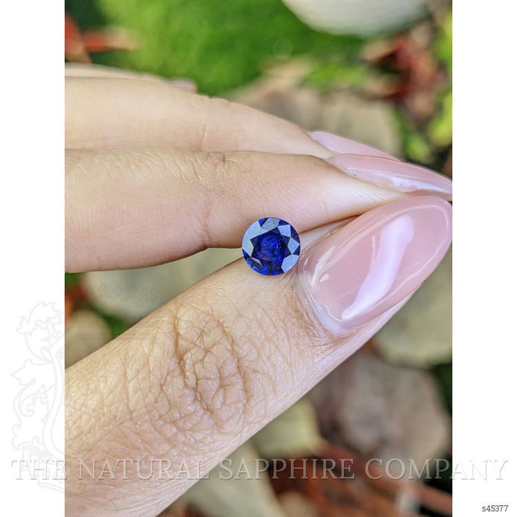 1.05 Ct. Blue Sapphire from Ceylon (Sri Lanka)