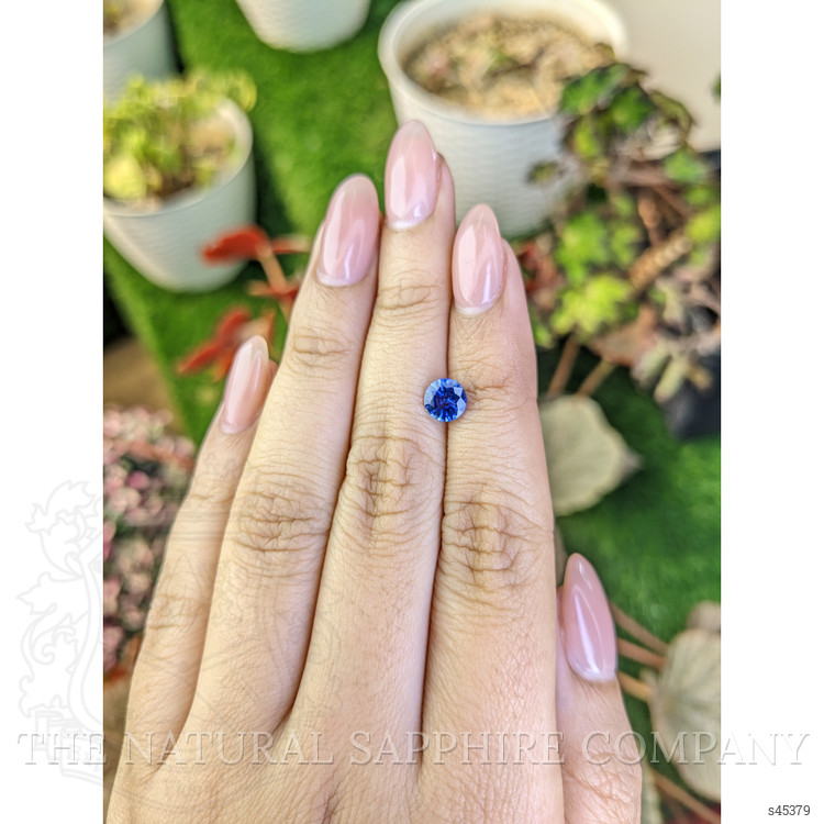 1.00 Ct. Blue Sapphire from Ceylon (Sri Lanka)