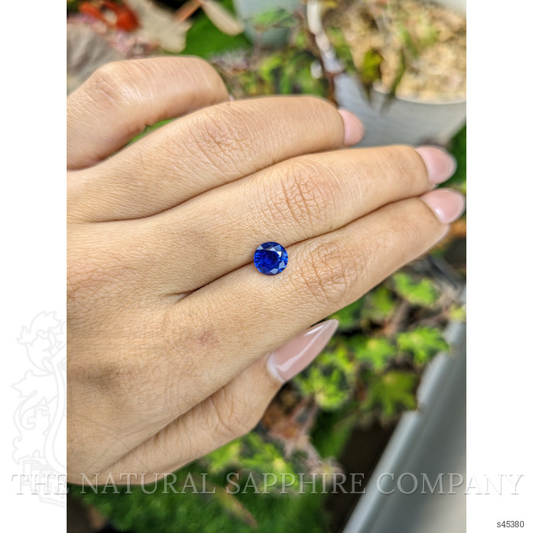 1.38 Ct. Blue Sapphire from Ceylon (Sri Lanka)