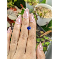 1.38 Ct. Blue Sapphire from Ceylon (Sri Lanka) Life Style