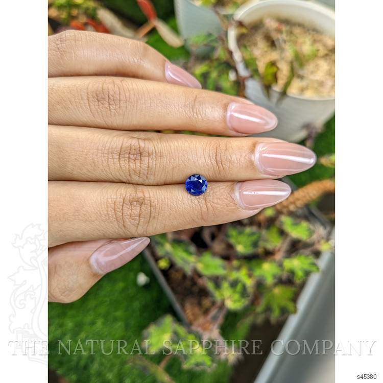 1.38 Ct. Blue Sapphire from Ceylon (Sri Lanka)