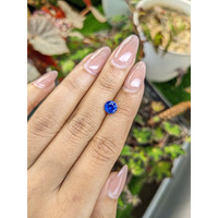 1.33 Ct. Blue Sapphire from Ceylon (Sri Lanka) Life Style