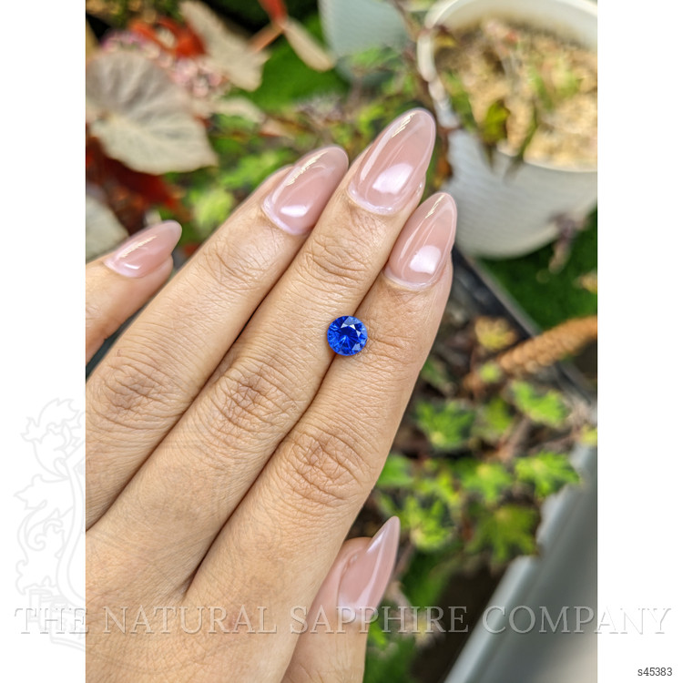 1.33 Ct. Blue Sapphire from Ceylon (Sri Lanka)