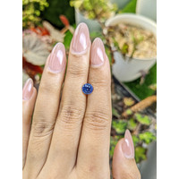 1.48 Ct. Blue Sapphire from Ceylon (Sri Lanka) Life Style