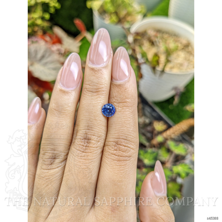 1.48 Ct. Blue Sapphire from Ceylon (Sri Lanka)