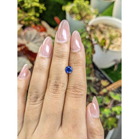1.03 Ct. Blue Sapphire from Ceylon (Sri Lanka) Life Style