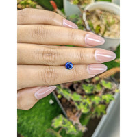 1.03 Ct. Blue Sapphire from Ceylon (Sri Lanka) Life Style