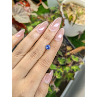 0.92 Ct. Blue Sapphire from Ceylon (Sri Lanka) Life Style