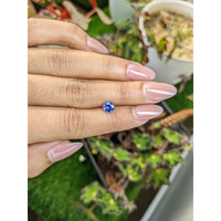 0.92 Ct. Blue Sapphire from Ceylon (Sri Lanka) Life Style