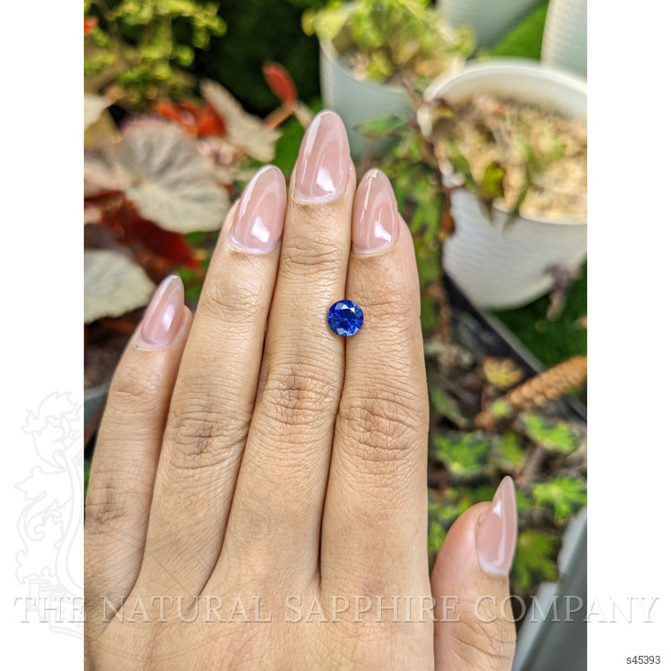 1.53 Ct. Blue Sapphire from Ceylon (Sri Lanka)