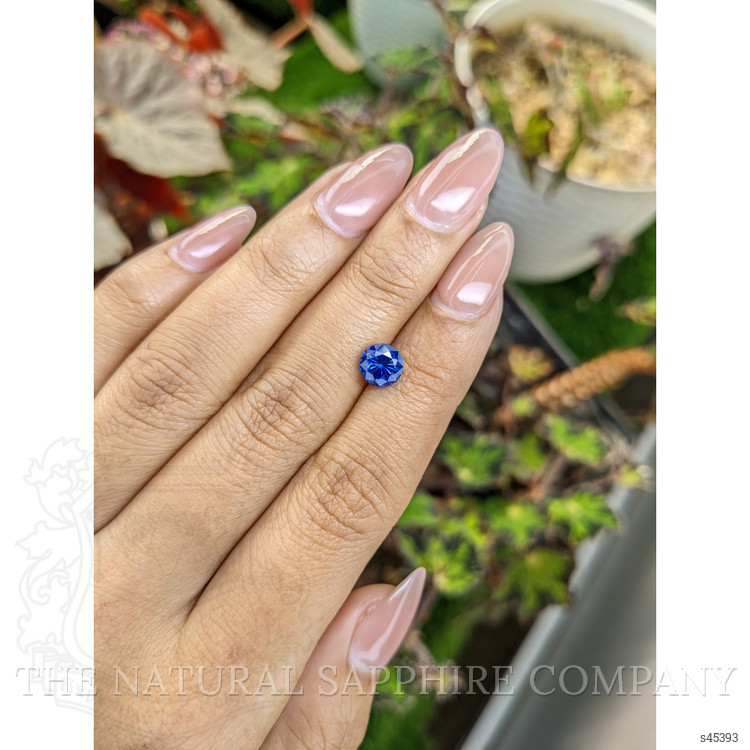 1.53 Ct. Blue Sapphire from Ceylon (Sri Lanka)