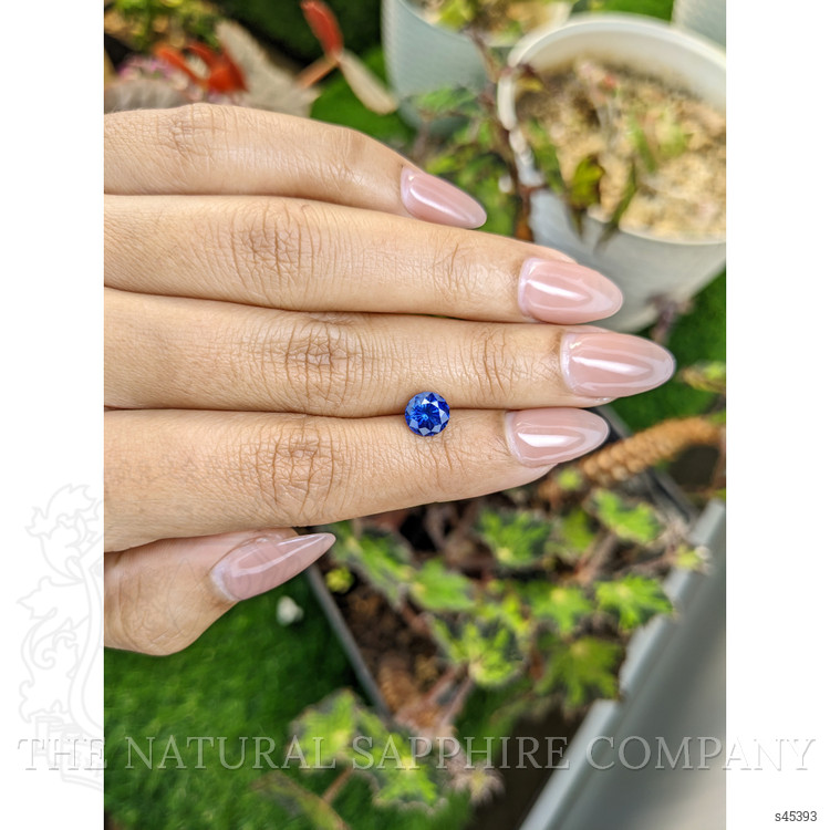 1.53 Ct. Blue Sapphire from Ceylon (Sri Lanka)