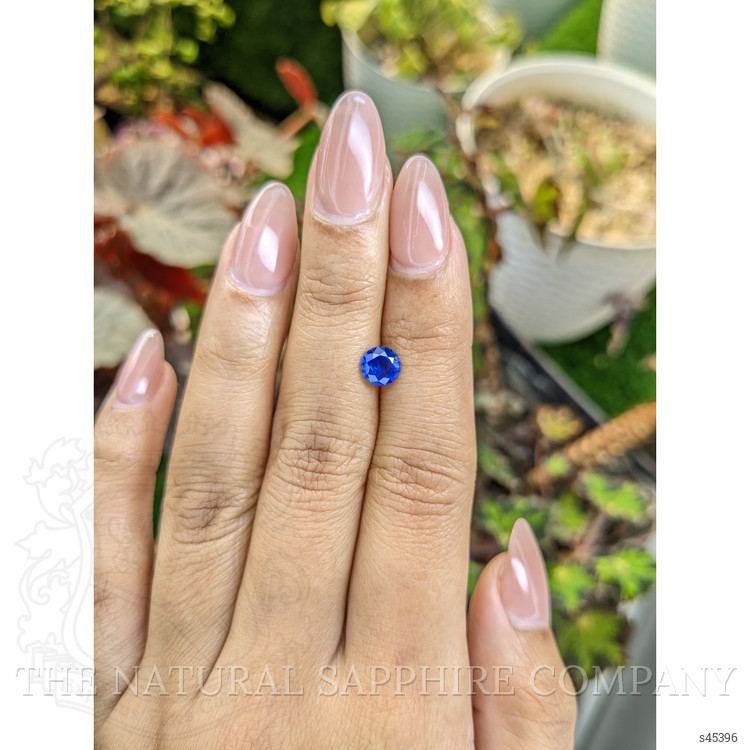 0.94 Ct. Blue Sapphire from Ceylon (Sri Lanka)