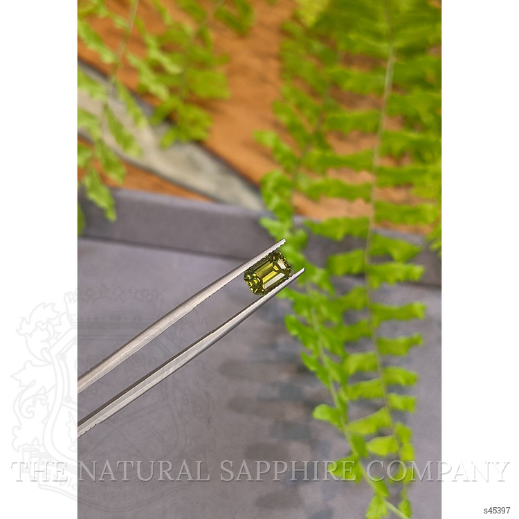 2.49 Ct. Yellowish Green Sapphire from Madagascar