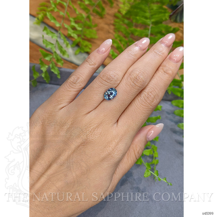 3.19 Ct. Bi Color / Parti Sapphire from Ceylon (Sri Lanka)